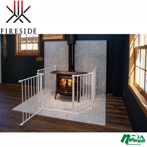【送料無料】ファイヤーサイド(Fireside) ハースゲート ＸＬ ホワイト 56817