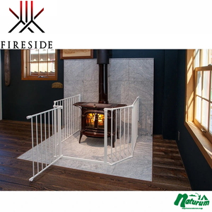 【送料無料】ファイヤーサイド(Fireside) ハースゲート XL ホワイト 56817 【送料無料】ファイヤーサイド(Fireside) ハースゲート XL ホワイト 56817