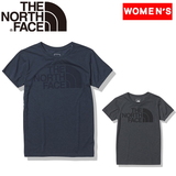 THE NORTH FACE(ザ･ノース･フェイス) S/S COLOR HEATHER LOGO TEE ウィメンズ NTW32151 Tシャツ･ノースリーブ(レディース)