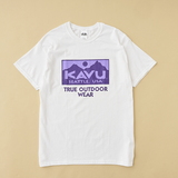 KAVU(カブー) True Logo Tee 2Colors(トゥルーロゴ ツーカラー Tシャツ)メンズ 19821425054005 半袖Tシャツ(メンズ)