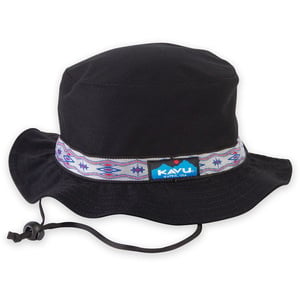 KAVU 帽子 【24春夏】Organic Strap Bucket(オーガニック ストラップ バケット) L ジェットブラック