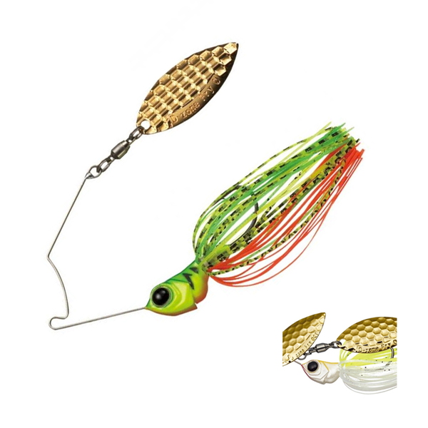 エバーグリーン(EVERGREEN) Dゾーンフライ SW(シングルウィローリーフ)   スピナーベイト