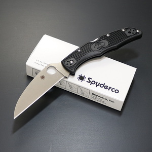 【送料無料】Spyderco(スパイダルコ) エンデューラ４ ウォーンクリフ 直刃 刃長９６ｍｍ C10FPWCBK