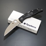 Spyderco(スパイダルコ) エンデューラ4 ウォーンクリフ 直刃 C10FPWCBK フォールディングナイフ