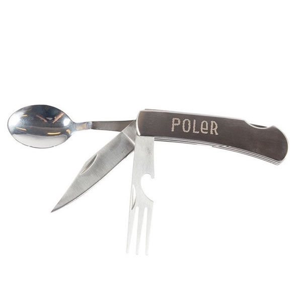 POLeR(ポーラー)　HOBO　ナイフ)　KNIFE(ホーボー　211ACU9201-MET｜アウトドア用品・釣り具通販はナチュラム