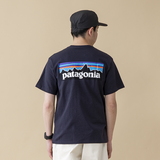 パタゴニア(patagonia) メンズ P-6 ロゴ レスポンシビリティー 38504 メンズ速乾性半袖Tシャツ
