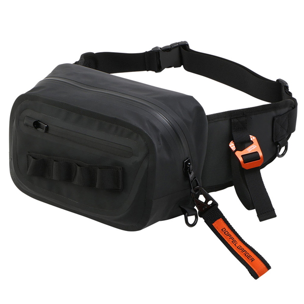 ドッペルギャンガー(DOPPELGANGER) ターポリンウエストバッグ DBT600-BK ツール･ギアバッグ