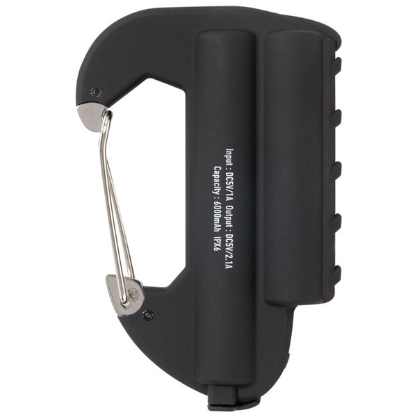 EL COMMUN(エルコミューン) CARABINER BATTERY DOUBLE カラビナバッテリーダブル CRB-011 バッテリー･充電器