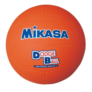 ミカサ(MIKASA) ドッジボール 教育用 ２号 小学校中学年向け ２号球 Ｏ（オレンジ） D2 O
