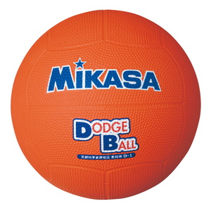 ミカサ(MIKASA) ドッジボール 教育用 １号 小学生から幼児向け １号球 Ｏ（オレンジ） D1 O
