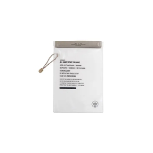 POST GENERAL(ポストジェネラル) THE WATERPROOF BAGS M -PACK2- M GREIGE 982170010
