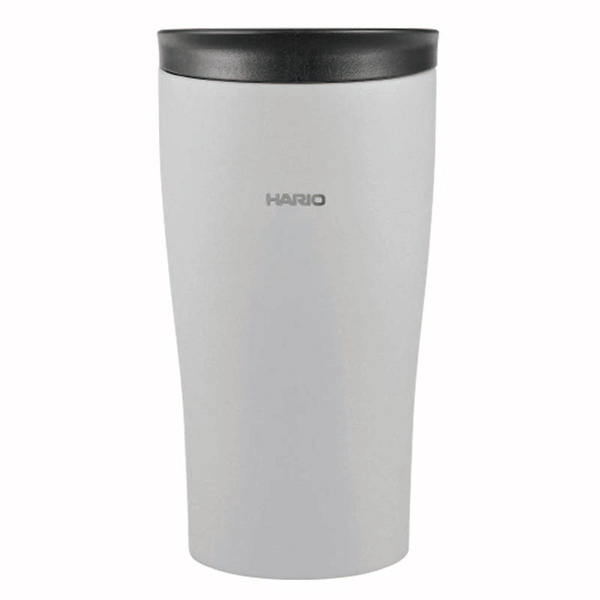 ハリオグラス (HARIO) フタ付き保温タンブラー300 STF-300-GR ゆのみ&タンブラー