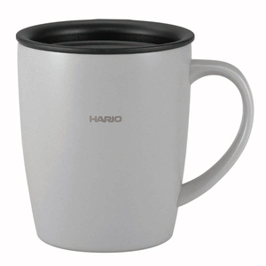ハリオグラス （HARIO） フタ付き保温マグ300 SMF-300-GR