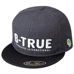 エバーグリーン(EVERGREEN) B-TRUE フラットキャップ タイプA フリー ブラック×ヘザーブラック エバーグリーン(EVERGREEN) B-TRUE フラットキャップ タイプA フリー ブラック×ヘザーブラック