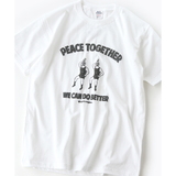 gym master(ジムマスター) PEACE TOGETHER Tee G680688 メンズ半袖Tシャツ