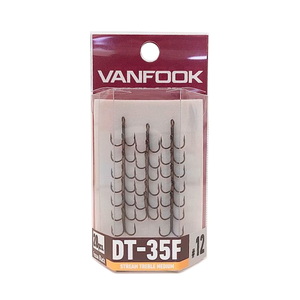 ヴァンフック(VANFOOK) ストリームトレブル ミディアム DT-35F トリプルフック(トラウト用)