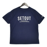 SETOUT(セトアウト) グラフィック レギュラー Tシャツ メンズ SO21S06-1 【廃】メンズ速乾性半袖Tシャツ