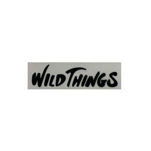 WILD THINGS(ワイルドシングス) CUTTING LOGO STICKER 21262TA