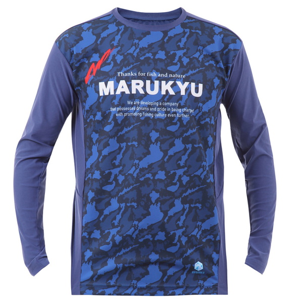 マルキュー(MARUKYU) 氷瀑ロングTシャツ MQ-01 18031 フィッシングシャツ