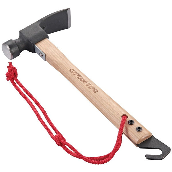 キャプテンスタッグ(CAPTAIN STAG) 鍛造ペグ抜きハンマー UA-4516 ハンマー&ペグ抜き&スコップ
