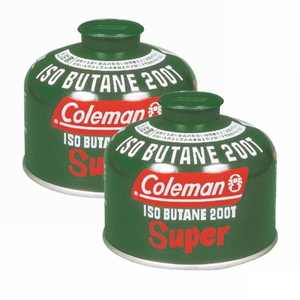 Coleman(コールマン) 純正イソブタンガス燃料（Ｔタイプ）２３０ｇ×２【２点セット】 5103A200T
