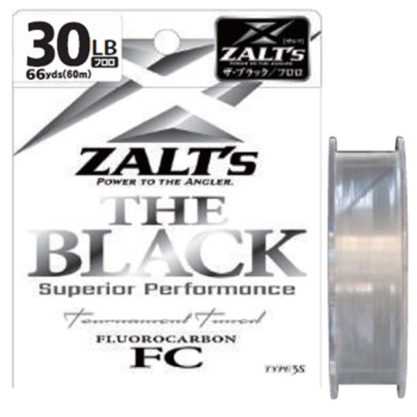 ラインシステム ZALT’s THE BLACK(ザルツ ザ ブラック) フロロカーボン 60m Z3130B ブラックバス用フロロライン
