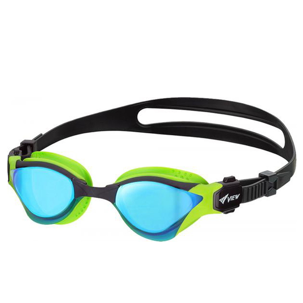 VIEW(ビュー) スイムゴーグル DELFINA ミラーレンズ 水中メガネ/スイミング/水泳 V2000SAM ビーチ･プール用品