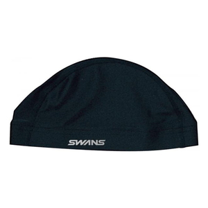スワンズ(SWANS) 2Way スイムキャップ 水泳・スイミング 041 ブラツク(BK)