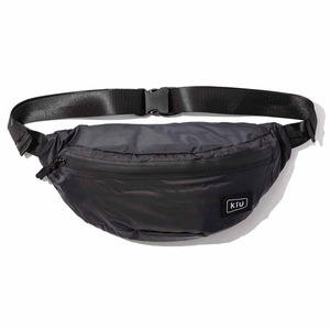 キウ(KiU) WATERPROOF BODY BAG(ウォータープルーフ ボディバッグ) フリー ブラック K84-900 キウ(KiU) WATERPROOF BODY BAG(ウォータープルーフ ボディバッグ) フリー ブラック K84-900