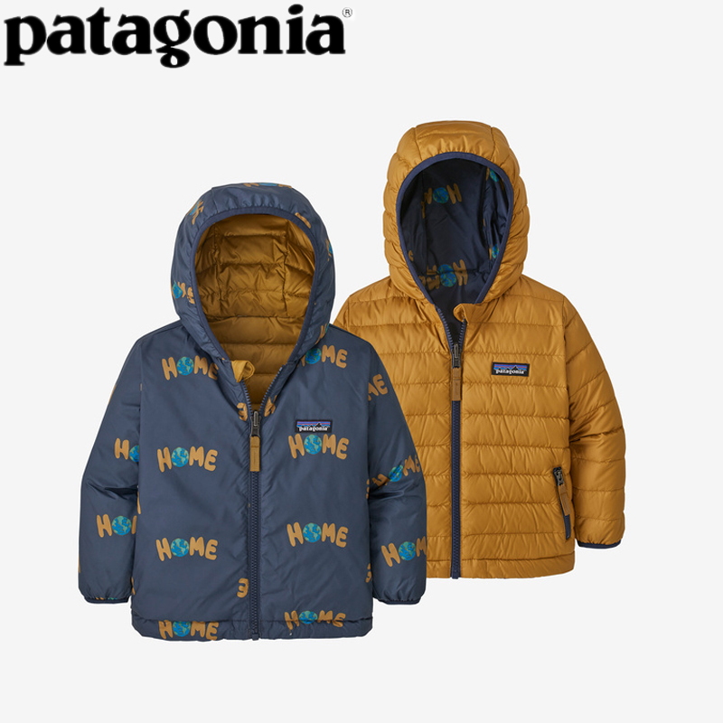 パタゴニア(patagonia) ベビー リバーシブル ダウン セーター フーディ 61371｜アウトドアファッション・ギアの通販はナチュラム