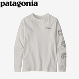 パタゴニア(patagonia) ボーイズ ロングスリーブ グラフィック オーガニック Tシャツ 62229 長袖シャツ(ジュニア/キッズ/ベビー)