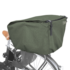 フィーノ 自転車アクセサリー REAR BASKET COVER 自転車用カゴカバー 後用 カーキ