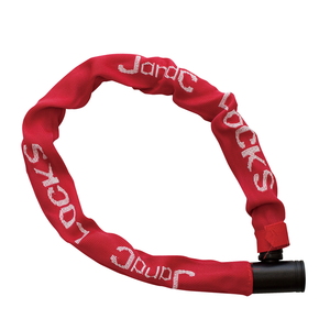 J & C LOCKS 自転車アクセサリー ワイヤー錠 ジョイントワイヤーロック カギ/サイクル/自転車 650 レッド