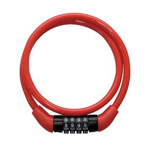 J＆C LOCKS(ジェイアンドシー) ワイヤー錠 可変ダイヤル式 JC-076W