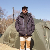ジーアールエヌアウトドア(grn outdoor) HIASOBI CAMPER DOWN JAKET GO0283Q ダウン･中綿ジャケット(メンズ)