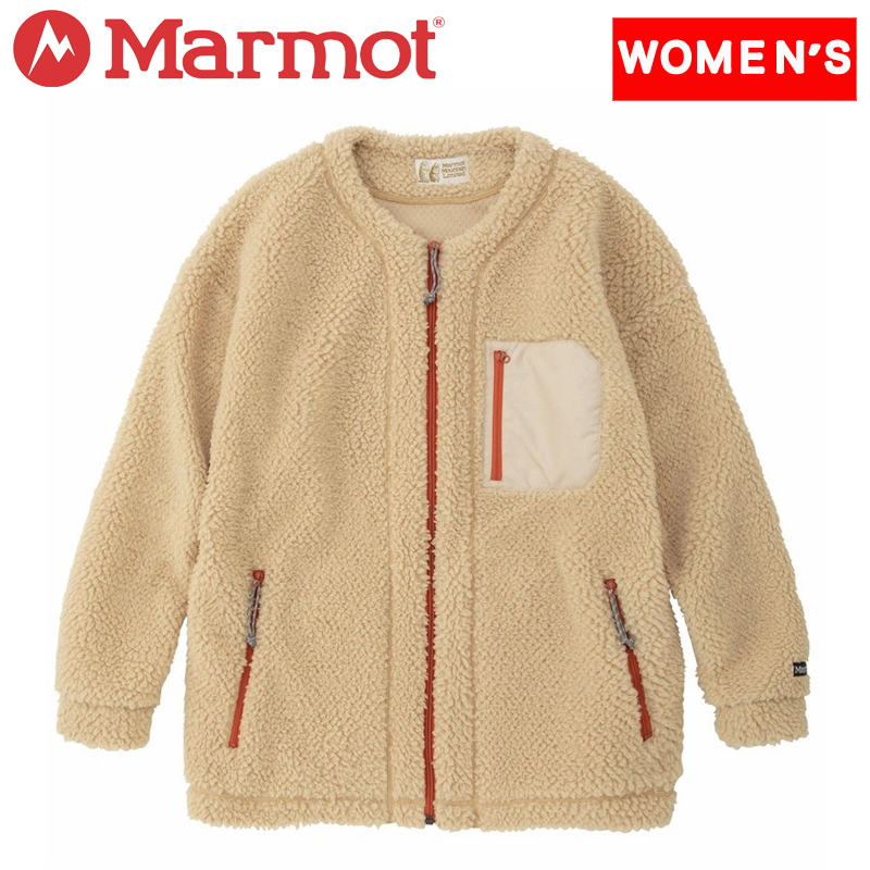 Marmot(マーモット) 四角友里コラボ BOA COAT CARDIGAN(ボアコート