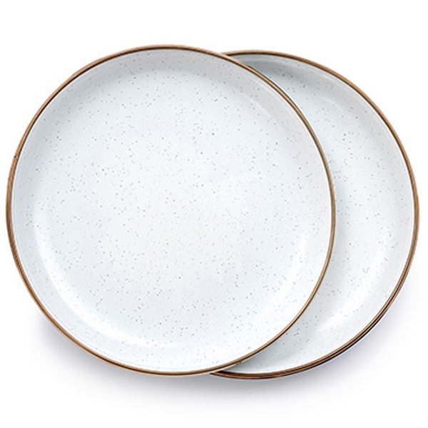 ベアボーンズ リビング(Barebones Living) 【国内正規品】エナメル 8インチ サラダプレート 2枚セット 20235034010008 ステンレス製お皿