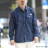 THE NORTH FACE(ザ･ノース･フェイス) ロングスリーブ ナイロン デニム ヌプシ シャツ メンズ NR72130 【廃】メンズ速乾性長袖シャツ