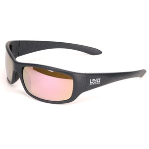 LSD(エルエスディーデザインズ) D.Flyman Slim(D.フライマン スリム) カーボンブラック ブラウンピンクミラー 4335 LSD(エルエスディーデザインズ) D.Flyman Slim(D.フライマン スリム) カーボンブラック ブラウンピンクミラー 4335