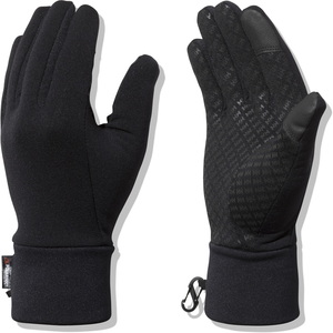 HELLY HANSEN(ヘリーハンセン) パワーストレッチ フリース グローブ M ブラック HA92156