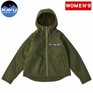 【送料無料】KAVU(カブー) Hooded Buffalo Jacket(フーデッドバッファロージャケット) L カーキ 19821306058007 【送料無料】KAVU(カブー) Hooded Buffalo Jacket(フーデッドバッファロージャケット) L カーキ 19821306058007