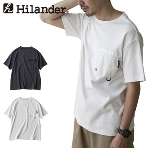 Hilander(ハイランダー) Ｄ-ＫＡＮ ポケットＴシャツ Ｍ ホワイト NY-03