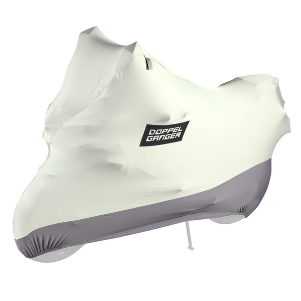 ドッペルギャンガー(DOPPELGANGER) ストレッチバイクカバー2 モーターサイクル/単車/オートバイ DCC533-GY サイクルカバー