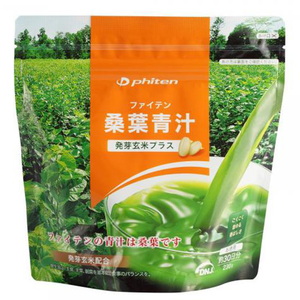 phiten(ファイテン) 桑葉青汁 発芽玄米プラス お徳用 230g EG586000 phiten(ファイテン) 桑葉青汁 発芽玄米プラス お徳用 230g EG586000