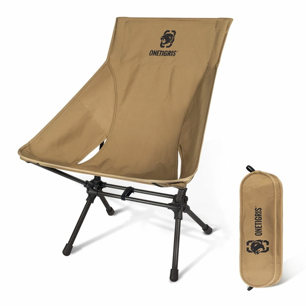 OneTigris(ワンティグリス) ハイバック キャンプチェア CE-ZDY03-CB 座椅子&コンパクトチェア