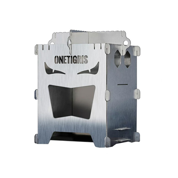 OneTigris(ワンティグリス) ROCUBOID ミニ焚き火台 ソロストーブ CE-CHL02-A 焚火台