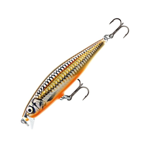 Rapala(ラパラ) フラットラップ(Flat Rap) FLR8-SLG ミノー(リップ付き)