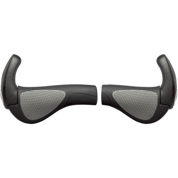 ERGON(エルゴン) GP2 ロング/ショート グリップ サイクル/自転車 HBG22101 グリップ&バーテープ