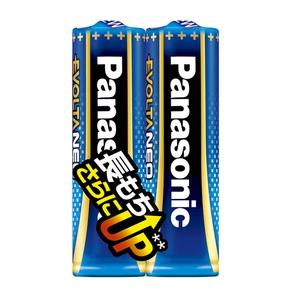 パナソニック(Panasonic) 乾電池エボルタネオ単３形２本パック ブルー LR6NJ/2S