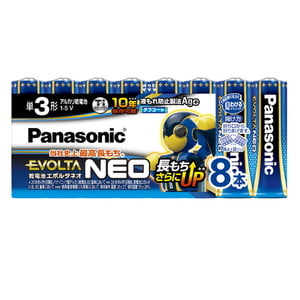 パナソニック(Panasonic) 乾電池エボルタネオ単3形8本パック LR6NJ/8SW